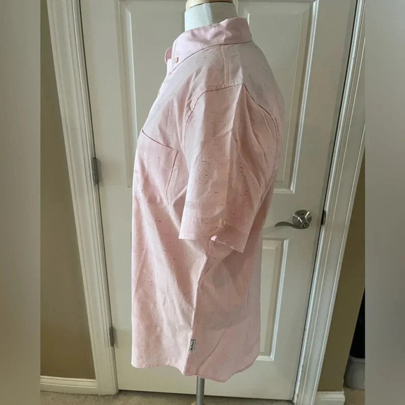 Pink Ben Sherman Casual or Dress shirt- NWT Size Medium- Short Sleeve - Picture 4 of 9